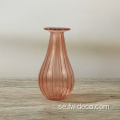 Minifärgade glasvaser för vasen i hemmet